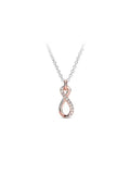 925 Sterling Silver Snowflake Necklace Classic Cable Chain