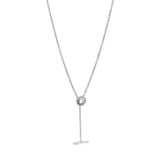 925 Sterling Silver Snowflake Chain Necklace