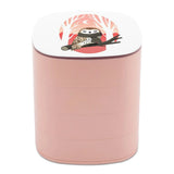 Winter Owl Jewelry Storage Box Portable Jewelry Organizer Box