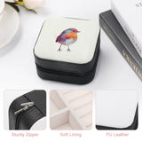 Winter Robin Jewelry Storage Box Portable Jewelry Organizer Box
