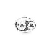 Winter Series Hot S925 Unique Flash Zodiac Charm String Diy Women's Jewelry