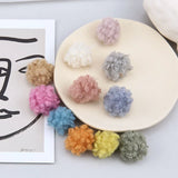 50pcs Winter Round Shape Pendants DIY Earrings/Bag/Bracelet Charms Accessory