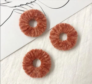 30pcs 32mm Fur Winding Geometry Rounds Shape Beads DIY Jewelry Earring Accessory