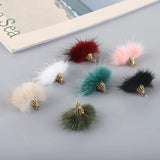 30pcs Geometry Alloy/Plush Charms DIY Jewelry Earring/Bracelet Pendants