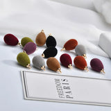 40pcs Alloy Caps Water Drop Charms Jewelry Making DIY Accessory