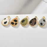 Alloy Leopard Print Drop Earrings DIY Accessories