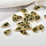 Alloy Leopard Print Drop Earrings DIY Accessories