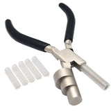 Multi-Size Wire Bending Pliers with Stainless Steel Jaws