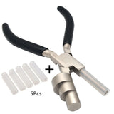 Multi-Size Wire Bending Pliers with Stainless Steel Jaws