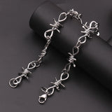 Brambles Necklace Women Hip-hop Punk Style Barbed Wire Choker