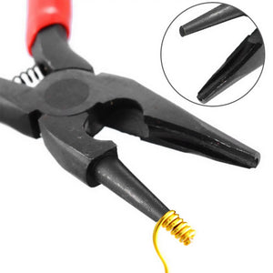 Wire Cutters Flat Nose Pliers 12.5cm Craft Ring Wire Jewelry Pliers