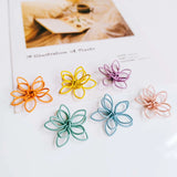 Metal Pendant Earring Components Jewelry Finding 8pcs