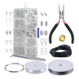 Sterling Silver Wire Jewelry Making Kit & Repair Tools Craft Supplies