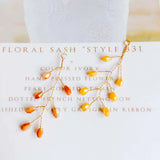 Wire Leaves Resin Plastic Earring Accessory Pendant Necklace Charm