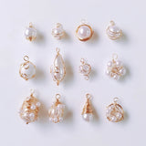 Wire Pearl Eardrop Accessories Metal Pendant Earring Components