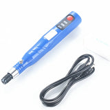 Wireless USB Rechargeable Hand Drill Pin Vise Set For Jewellery Making (Blue)