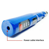 Wireless Hand Drill Pin Vise Set For Clay Keychain (Blue)