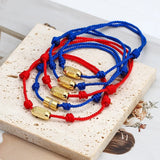 Enamel Evil Eye Charm Bracelet for Women Girls