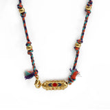 Colorful Enamel Beads Necklace for Women Girls