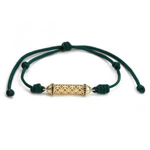 Enamel Pattern Copper Charm Bracelet For Women Boho Jewelry