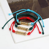 Enamel Pattern Copper Charm Bracelet For Women Boho Jewelry