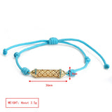 Enamel Pattern Copper Charm Bracelet For Women Boho Jewelry