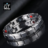 Magnetic Therapy Bracelet Titanium Steel Couple Bracelet
