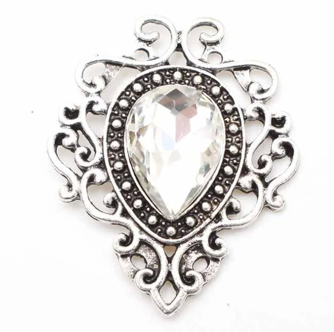 Enchanted Faerie Queen Necklace Pagan Butterfly Forest Pendant