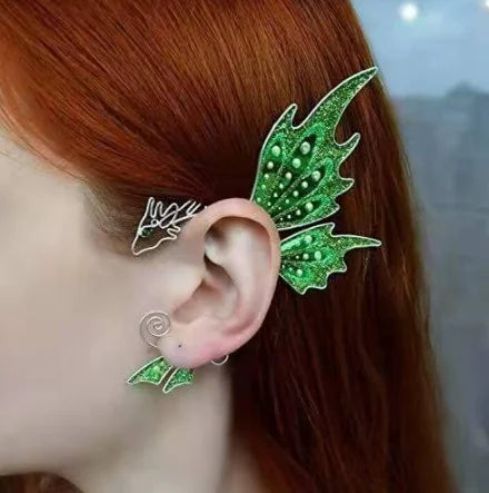 Elven Ear Cuff Fairy Earrings Pagan Elf Cosplay