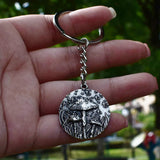 Witch Forest Mushroom Star Keychain Women Backpack Keyring Pendant