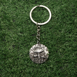 Witch Forest Mushroom Star Keychain Women Backpack Keyring Pendant