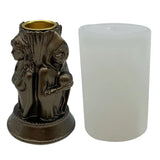Witch Goddess Candle Holder Epoxy Resin Mold DIY Crafts