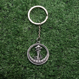 Witch Magic Moon Forest Mushroom Pendant Keychain Jewelry