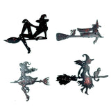 Small Witch Moon Silicone Pendant Mold for DIY Resin Crafts
