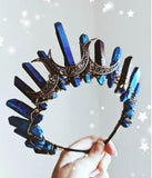 Witch Moon Wicca Crown Headband Dark Headband