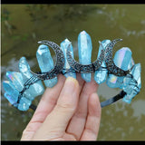Witch Moon Wicca Crown Headband Dark Headband
