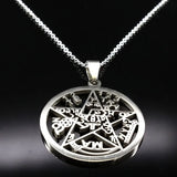 Witchcraft Pentagram Necklace Protection Jewelry