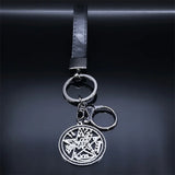 Hebrew YHWH Lord Shem Keyring Wicca Pentacle