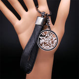 Hebrew YHWH Lord Shem Keyring Wicca Pentacle