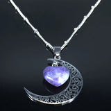 Witchcraft Crescent Moon Stainless Steel Necklace
