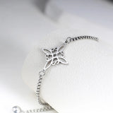 Witchcraft Witch Knot Bracelet Stainless Steel Adjustable Bangle Wiccan Charms