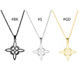 Witches-Knot Choker Chain Triquetra Trinity Charm