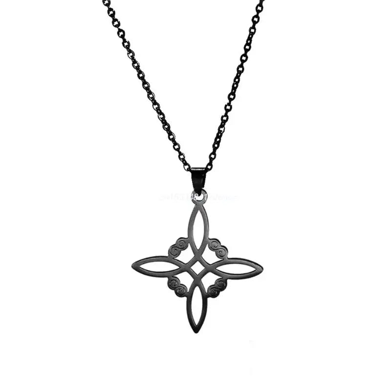 Witches-Knot Choker Chain Triquetra Trinity Charm