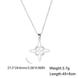 Witches-Knot Choker Chain Triquetra Trinity Charm