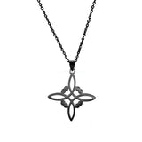 Witches-Knot Choker Chain Triquetra Trinity Charm