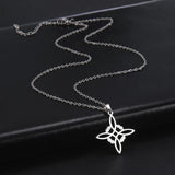 Witches-Knot Choker Chain Triquetra Trinity Charm