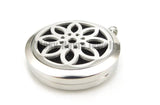 Flower Essential Oils Aromatherapy Locket Necklace