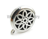 Flower Essential Oils Aromatherapy Locket Necklace