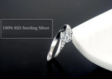 Tibetan Silver CZ Wedding Ring - Women's Jewelry