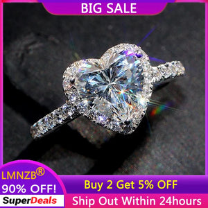 Allergy Tibetan Silver Heart Love Ring for Women